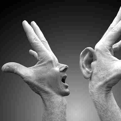 Talkinh hands